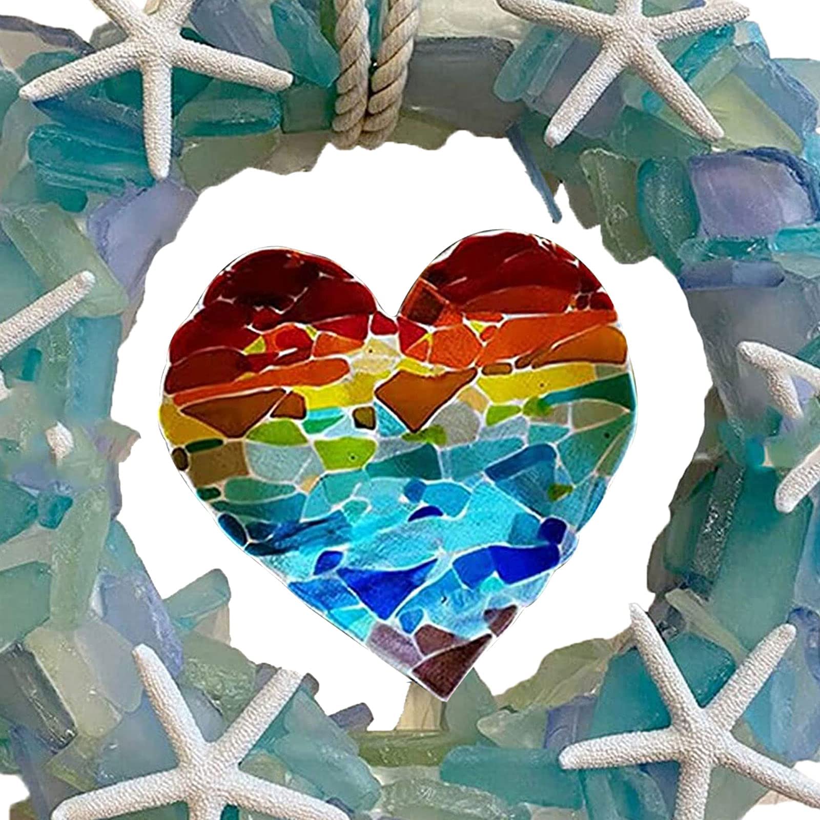 ＊群青色の大人ツリー＊シーグラスアート 群青色の大人ツリー＊シーグラスアート 🎄🌊 #シーグラス